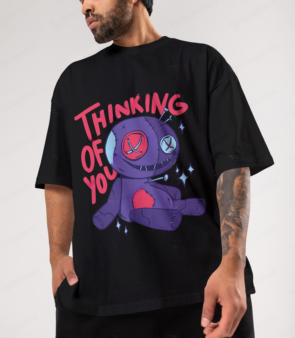 Thinking of you. Drop Shoulder Oversized T-shirt 260 GSM